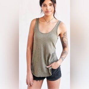Project Social T Annie Scoop Tank Top Taupe Women’s Medium